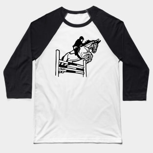 Showjumping horse Baseball T-Shirt